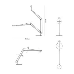 Настольная лампа Artemide Demetra 1740020A