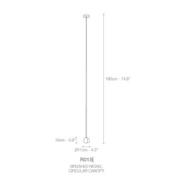 Подвесной светильник Terzani Mizu R01S H4 F4