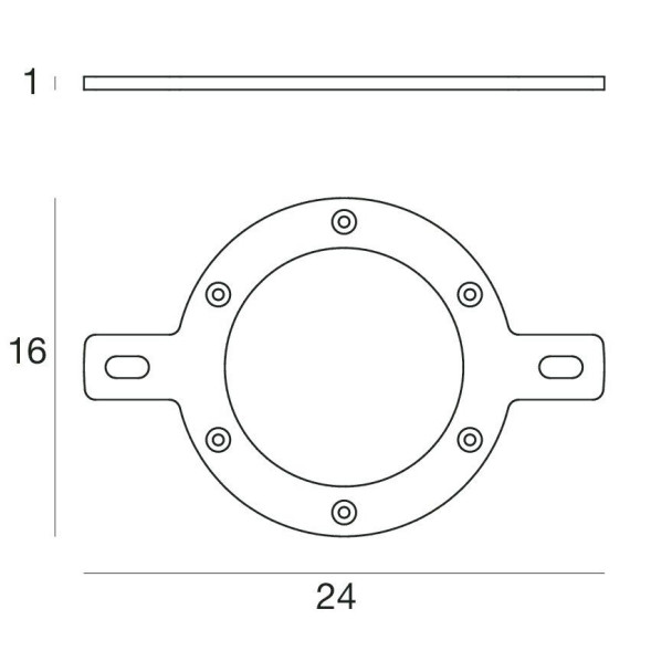 Крепежная скоба Linea Light 14044