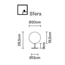 Настольная лампа Fabbian Lumi F07 B31 01