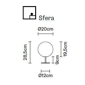 Настольная лампа Fabbian Lumi F07 B31 01