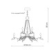 Люстра Baga Morgana 7204
