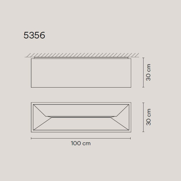 Потолочный светильник Vibia Link XXL 5356 03