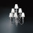 Бра De Majo 2599 A6 SHADE 025990A16 cristallo