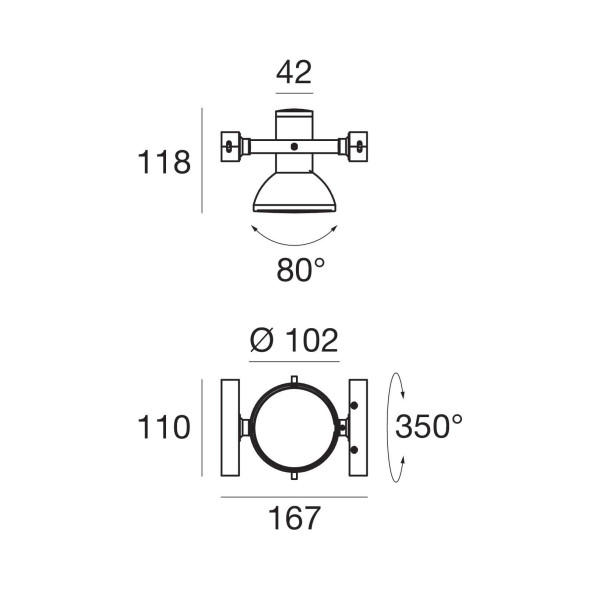 Светильник для струнной системы Linea Light Orion 59114