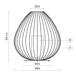 Напольный светильник Karman Cell M613B