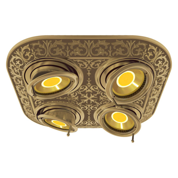 Встраиваемый спот (точечный светильник) FEDE Lighting Emporio Four FD1104SPB