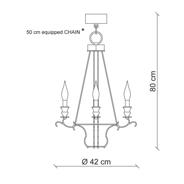 Люстра Baga Morgana 7210