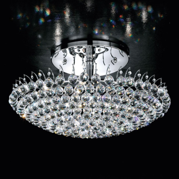 Потолочный светильник Masiero Impero &amp; Deco VE 808 PL8+4 CUT CRYSTAL