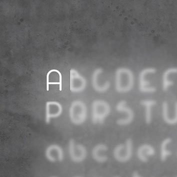 Настенный светильник Artemide Alphabet 1211A00A + supp
