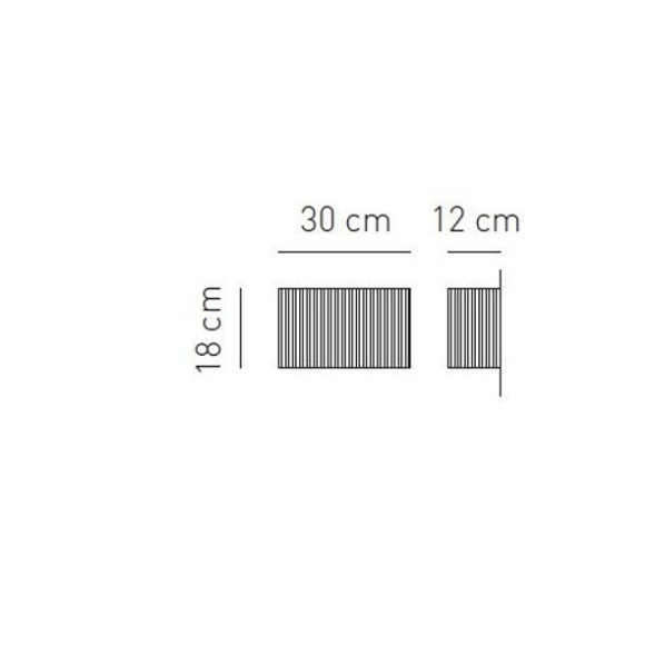 Настенный светильник AxoLight AP CLAV 30 BC APCLAV30BCXXFLA