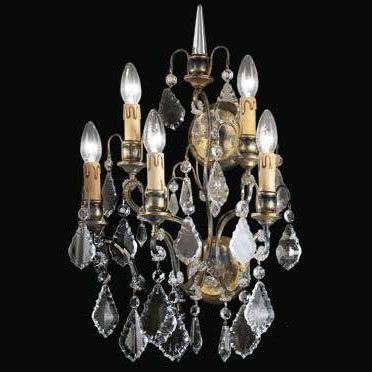 Бра Beby Group Old style 3321/5A Black gold CUT CRYSTAL