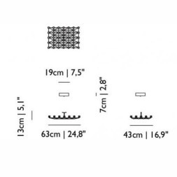 Подвесной светильник MOOOI Space frame S MOLSF--S--CA