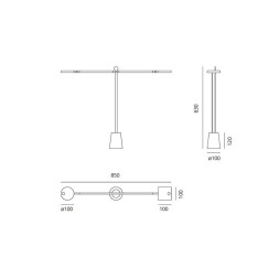 Настольная лампа Artemide Equilibrist 1442010A