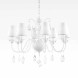 Люстра Beby Group Nuovo Vintage 510/8 Pearled White 316 CUT CRYSTAL
