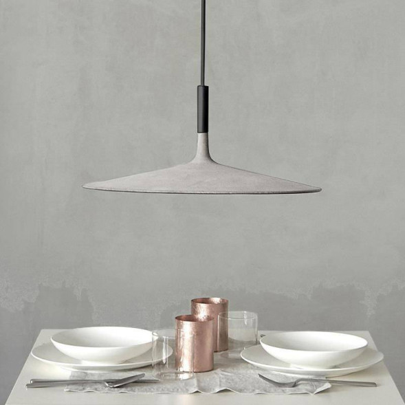 Подвесной светильник Foscarini Aplomb large grigio 195017 25