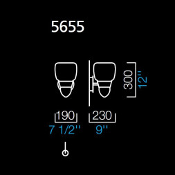 Бра Barovier&amp;Toso Isik 5655/OB
