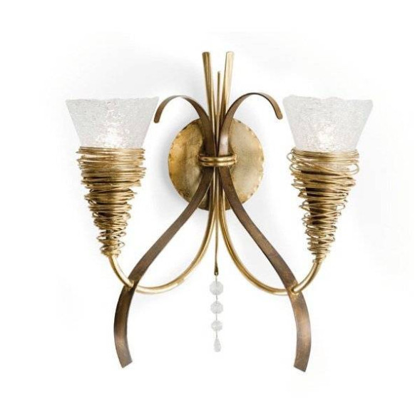 Бра Masca Siberia 1818/A2 Oro acido / Glass 414