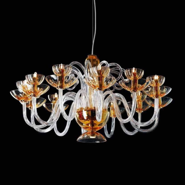 Люстра Beby Group Nuovo Vintage 340/8 Amber