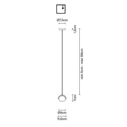 Подвесной светильник Fabbian Beluga Colour D57 A11 41