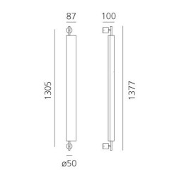 Настенный светильник Artemide Colima?ion 0981020A