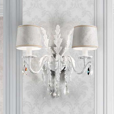 Бра Masiero Acantia A2 V95 / DAM/14/WH Cut crystal