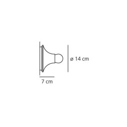 Настенно-потолочный светильник Artemide Teti Orange A048110