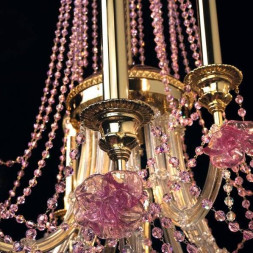 Люстра Beby Group Queen of Roses 9100B01 Light gold SW Rosaline