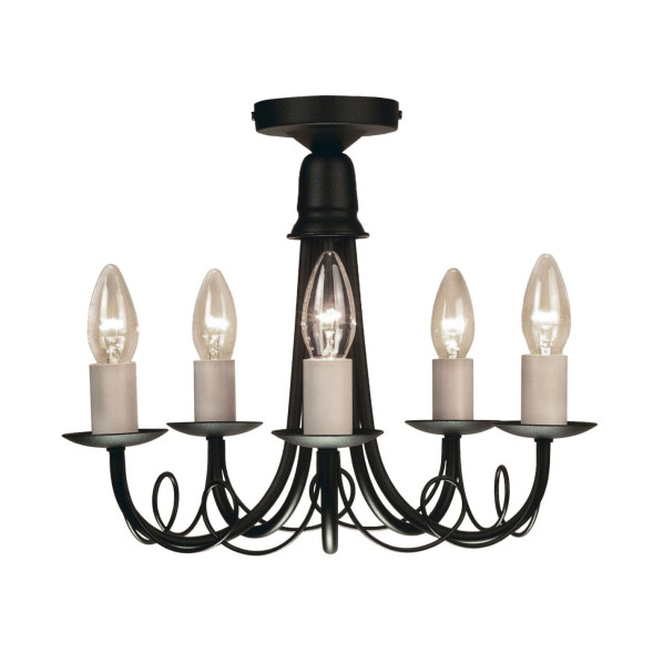 Люстра Elstead Lighting Minster MN5 BLACK