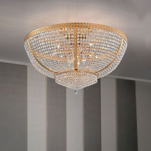 Потолочный светильник Masiero VE 831/PL12 HCG Half cut glass