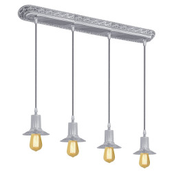 Подвесной светильник FEDE Lighting Milano IV Edison FD1078SCB