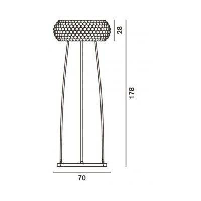 Торшер Foscarini Caboche 138013 16