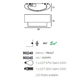 Настенный светильник Linea Light Matrioska 90245