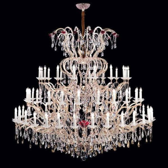 Люстра Beby Group Queen of Roses 9000B20 Gold SW Golden Teak