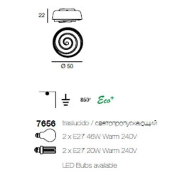 Потолочный светильник Linea Light Rose 7656