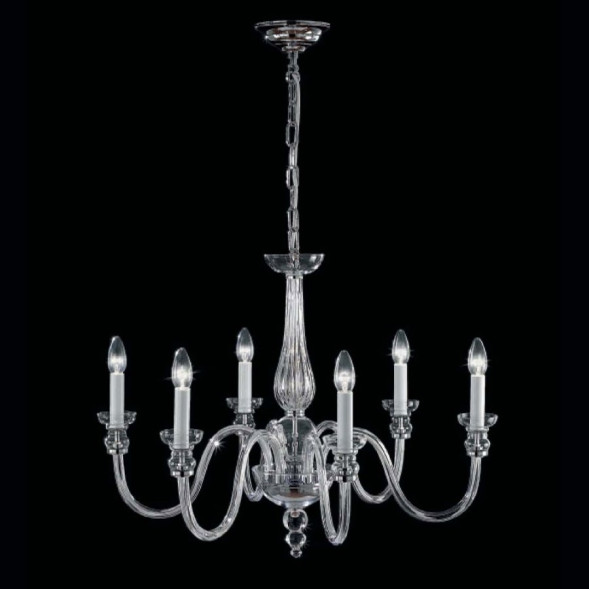 Люстра Italamp 222/6 Transp. / C