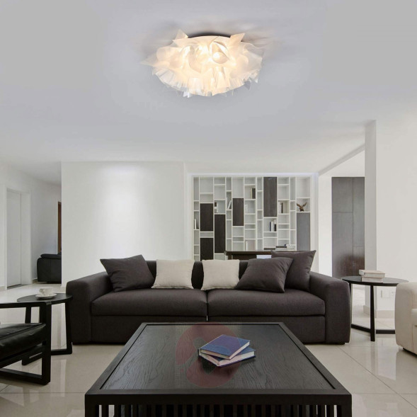 Потолочный светильник Slamp Veli CEILING MINI COUTURE VEL78PLF0001BW000