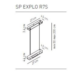 Подвесной светильник Axo Light Explo accessories KIT 1 V EXPLO KIT 1 V EXPLO RS XXX