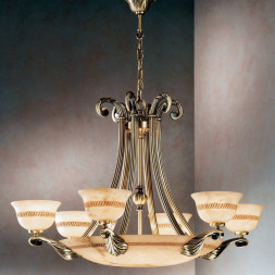 Люстра Possoni Alabastro 2500/6+6 -008