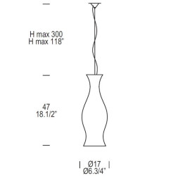 Подвесной светильник Leucos Spring S 0004290