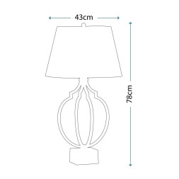 Настольная лампа Feiss Grandeur FE/GRANDEUR TL