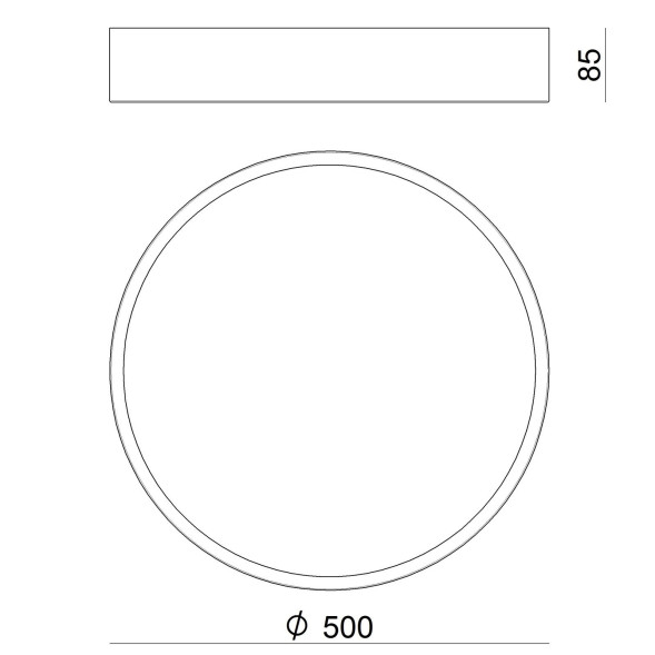 Потолочный светильник Linea Light Box 8242