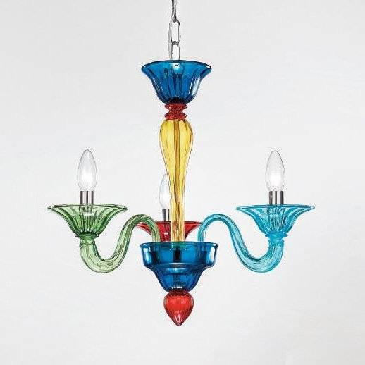 Люстра Vetri Lamp 1191/3M Multicolor