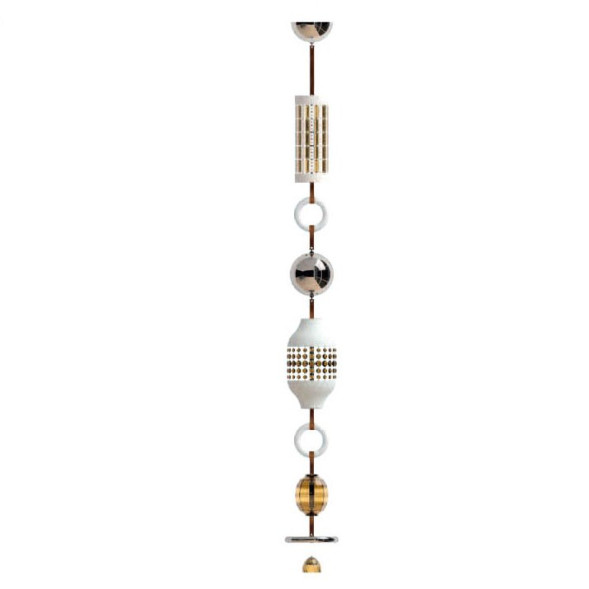 Подвесной светильник Italamp Odette Odile Comp, 2360/I Teak