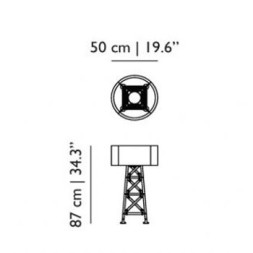 Торшер MOOOI Construction lamp S MOLCOL-S-MB