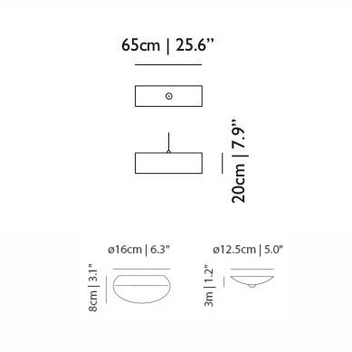 Подвесной светильник MOOOI Tube MOLTU-----W