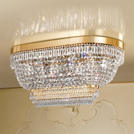 Потолочный светильник Masiero Impero &amp; Deco VE 820 PL12+2 CUT CRYSTAL