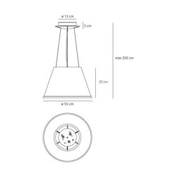 Подвесной светильник Artemide Choose 1124110A