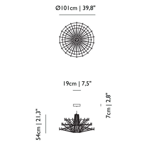 Люстра MOOOI Coppelia SUSPENDED 8718282295800
