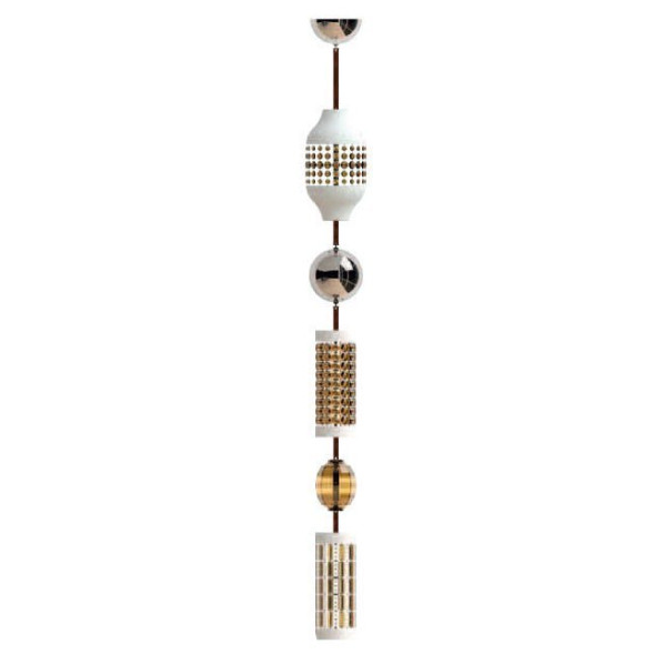 Подвесной светильник Italamp Odette Odile Comp, 2360/G Teak